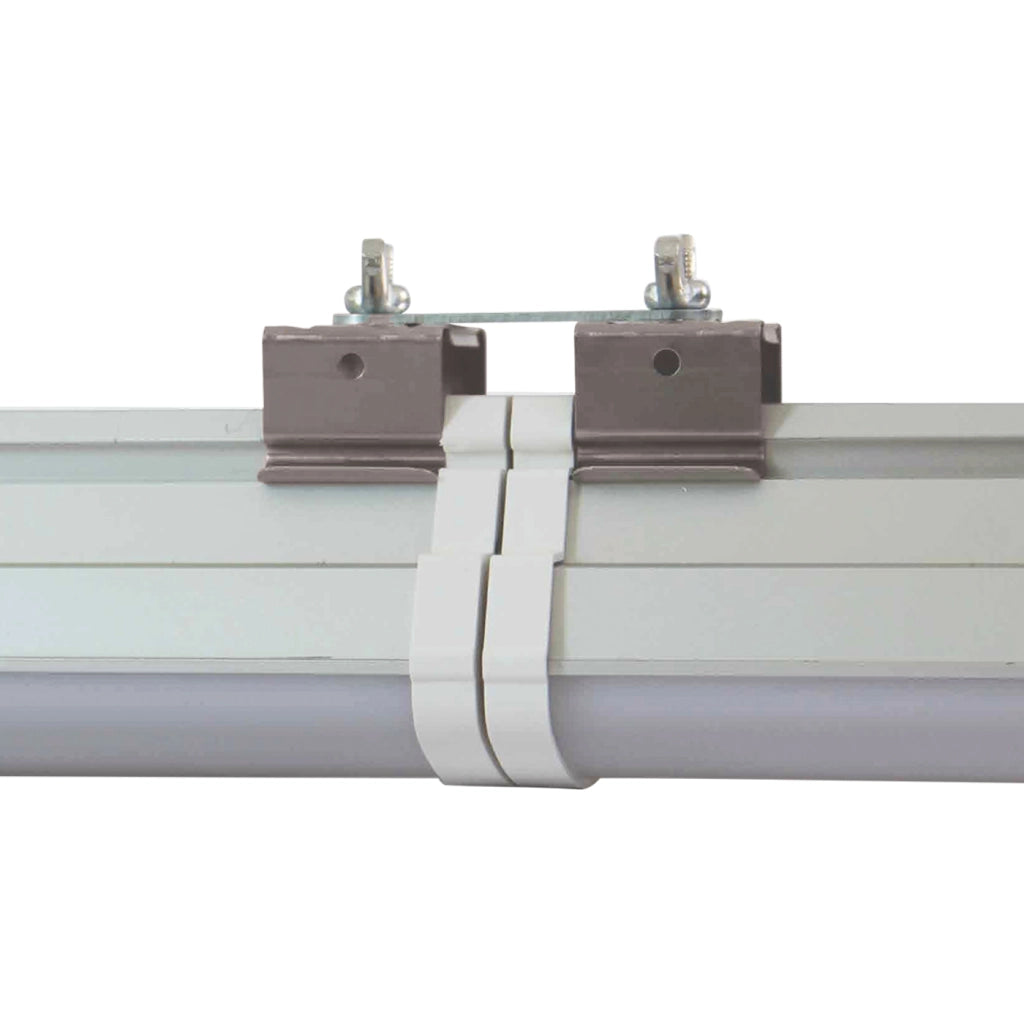 Alcapower Plafoniera LED Rail 60W 150cm IP44 6000lm 4500K Luce Naturale, Ideale per Illuminazione Professionale di Ambienti Tecnici e Industriali