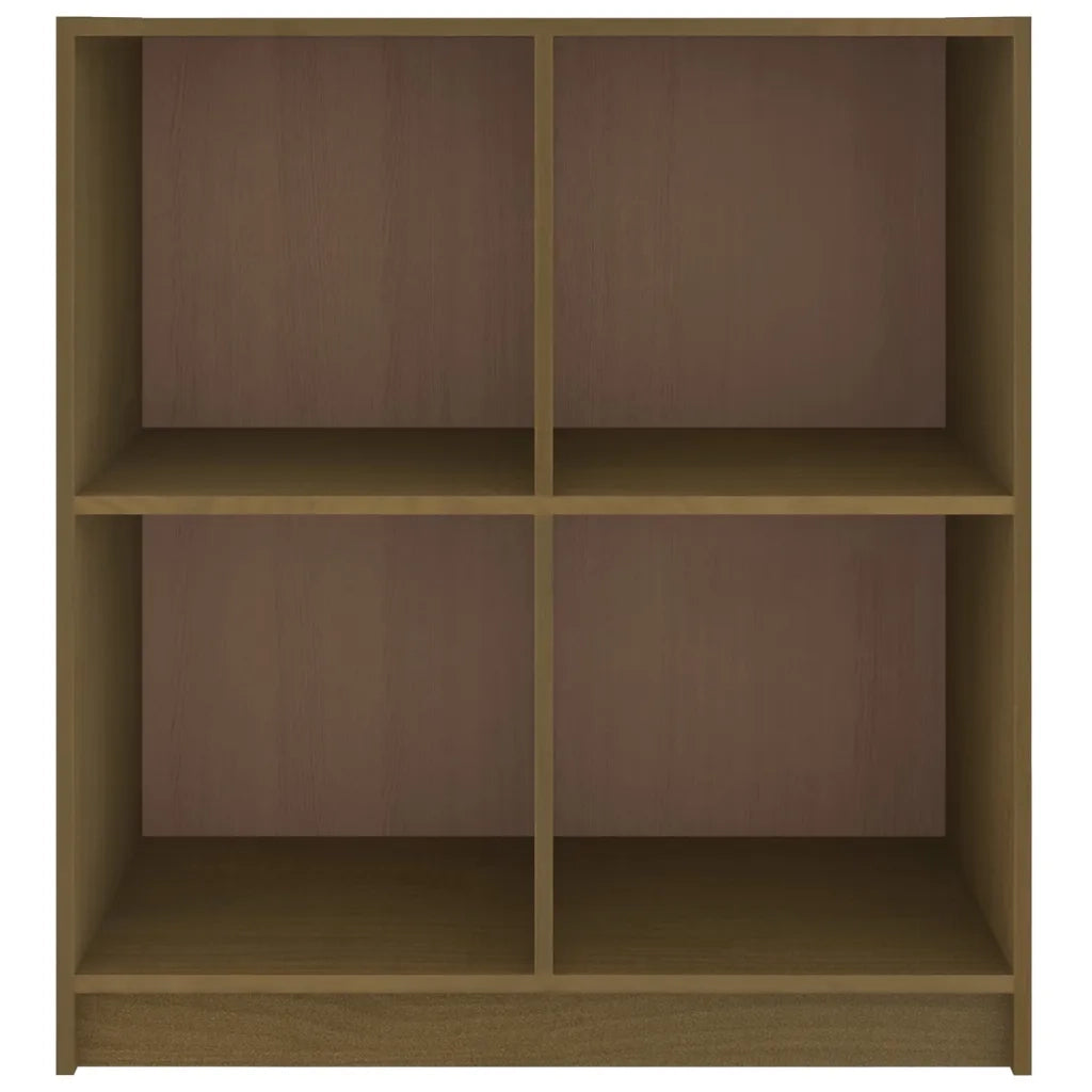 Credenza Marrone Miele 70x33x76 cm in Legno Massello di Pino