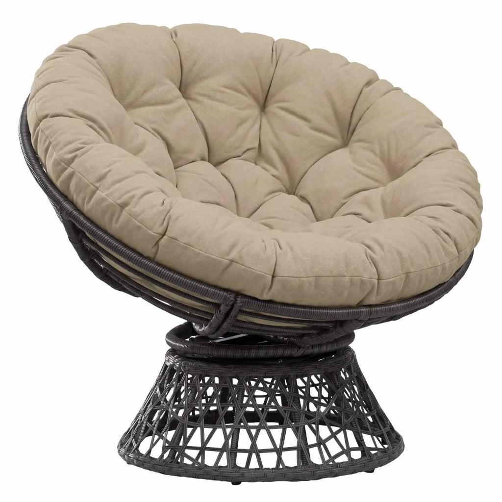 Cuscino per Sedia Appesa VIANEN 100% Poliestere Verde chiaro 953987