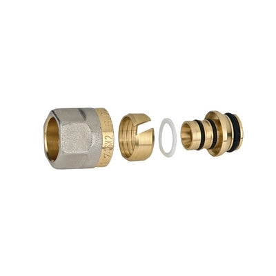 Raccordo p-tubo multistrato x16