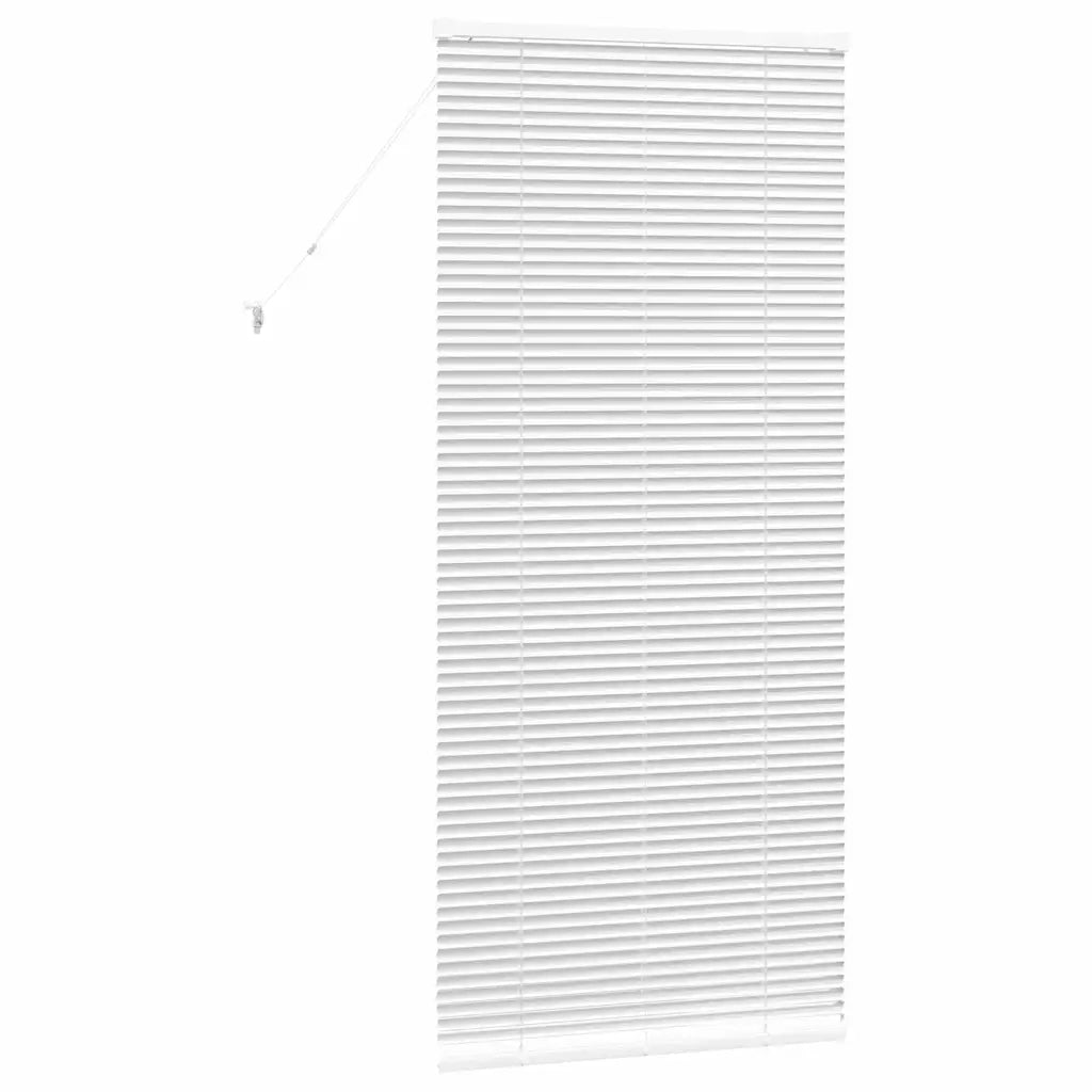 Tendaggi a Veneziana | Tenda a lamelle Bianco 175 x 80 cm Alluminio