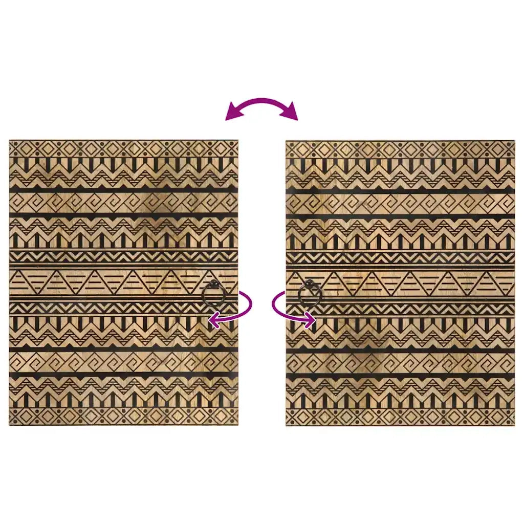 Set Mobili da Bagno 3pz in Legno Massello di Mango 3310130