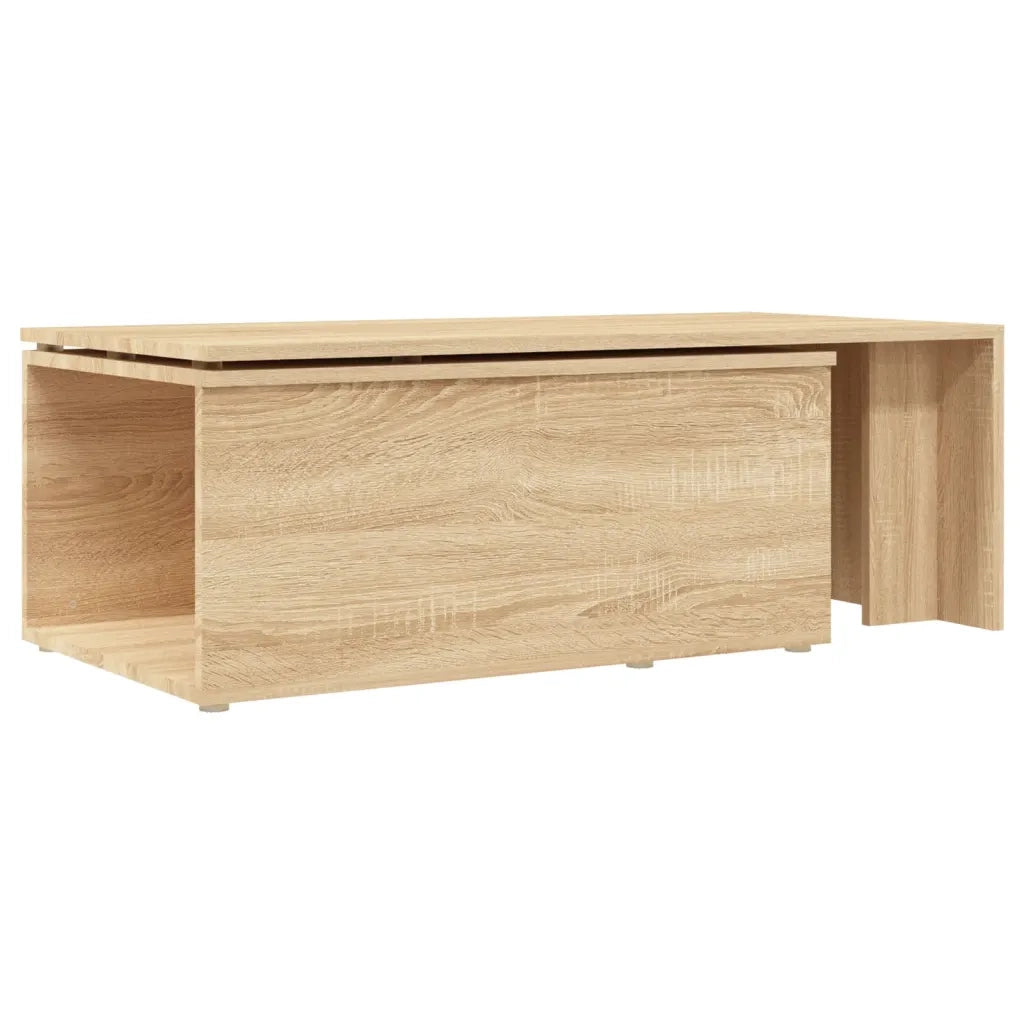 Tavolino da CaffÃ¨ Rovere Sonoma 150x50x35 cm in Truciolato cod mxl 11663