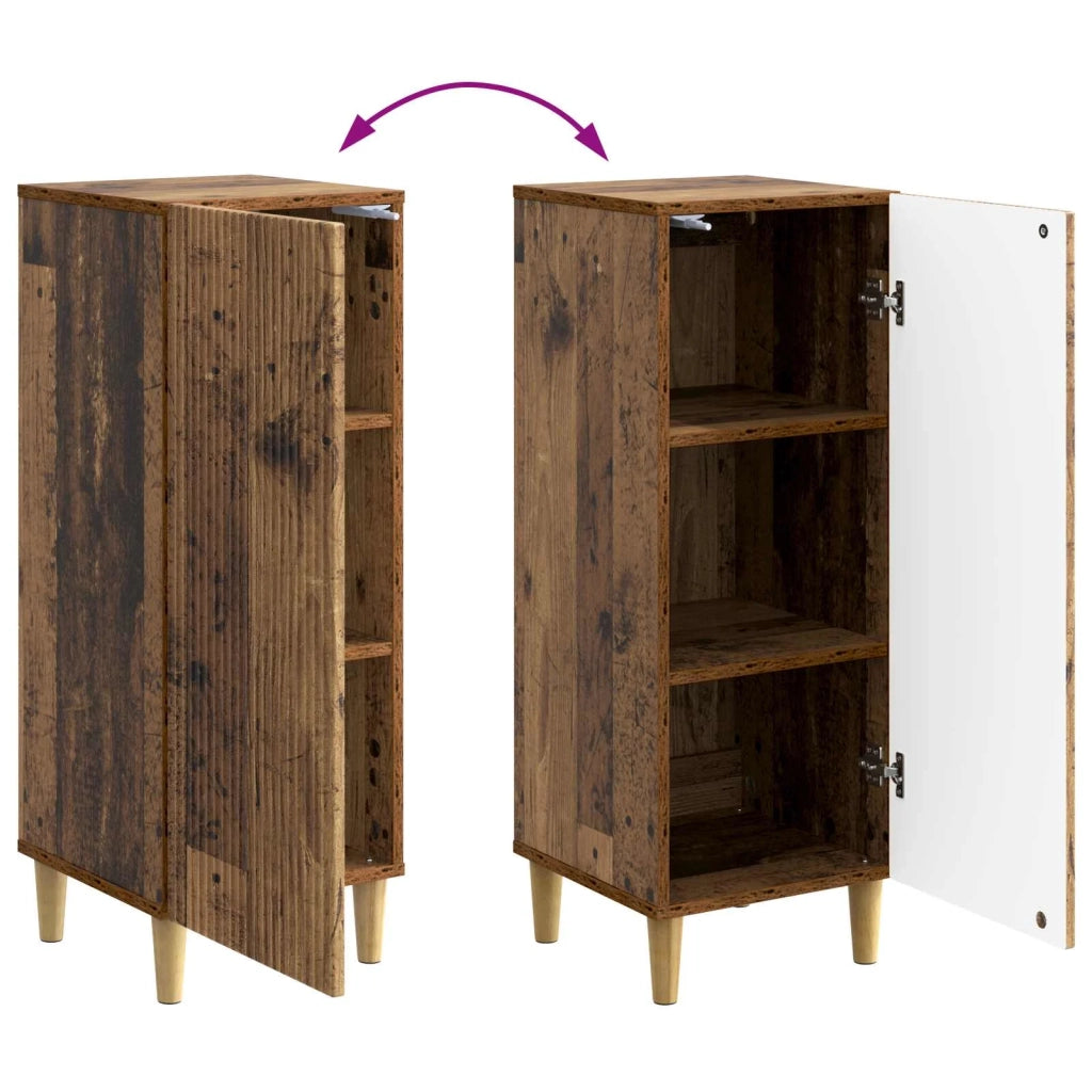 Credenza Legno antico 33 x 34,5 x 90 cm Legno ingegnerizzato 894603