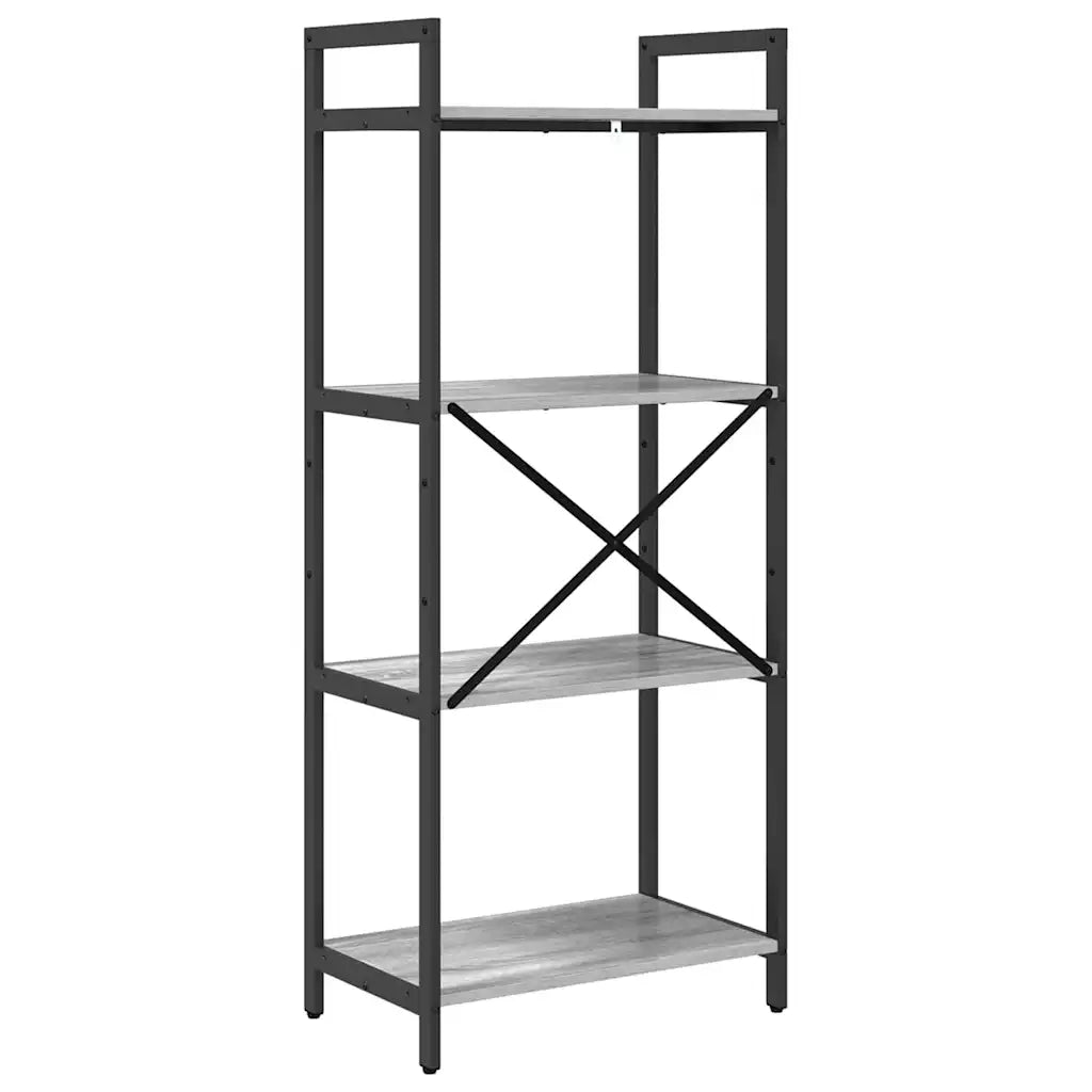 Libreria 4 livelli 56 x 34 x 133,5 cm Legno ingegnerizzato 883871