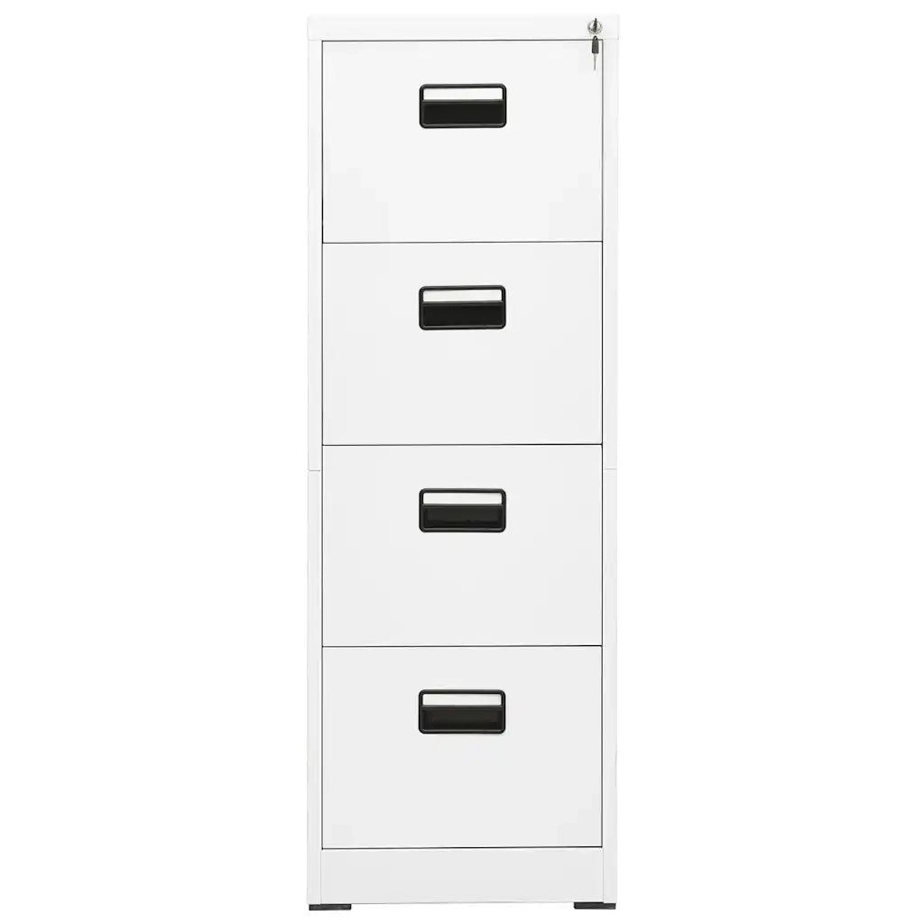 Armadio Classificatore Bianco 46x62x133 cm in Acciaio CFW3350151