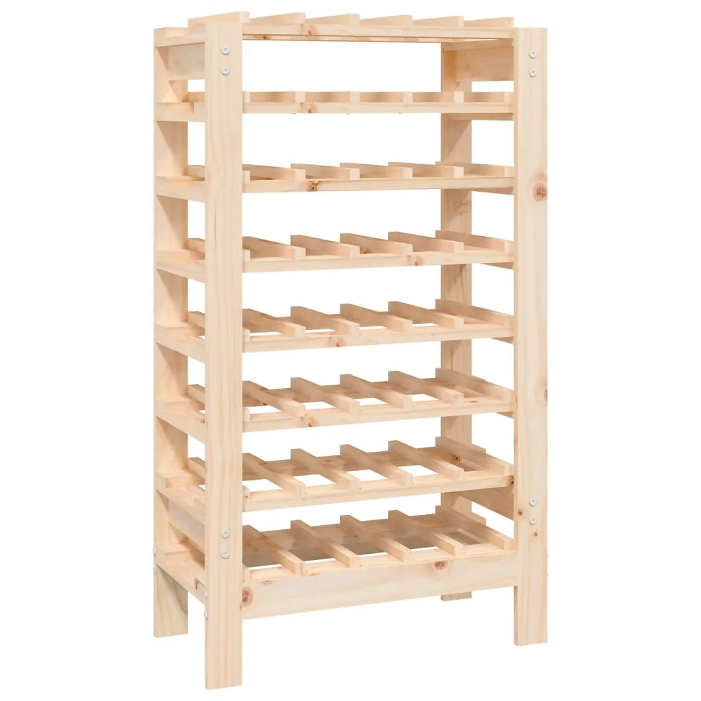 Portavini 61,5x30x107,5 cm in Legno Massello di Pino 822541