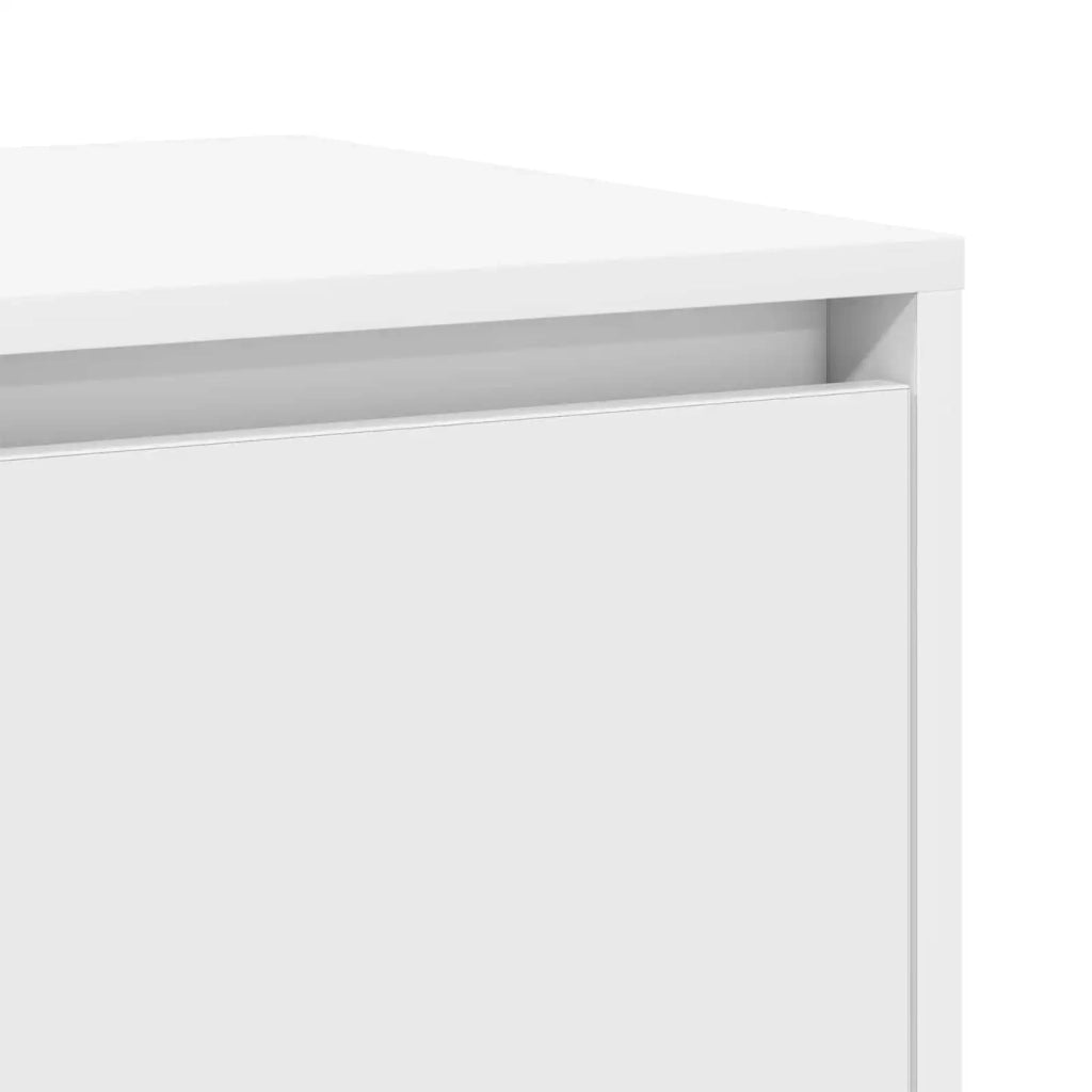 Credenza | Madia | Buffet da pranzo | Armadio da pranzo Bianco 120 x 41 x 75 cm Legno multistrato