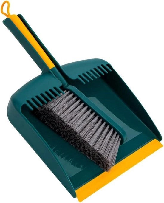Set di spazzole per spazzare e rastrellare a mano con lama a dente di sega - apertura di 90 mm, bordo in gomma
