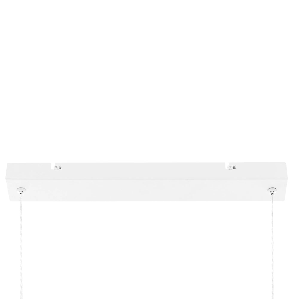 Lampada a sospensione a LED, base in ferro bianco paralume in legno, stile scandinavo dimmer da soffitto lunghezza del cavo regolabile