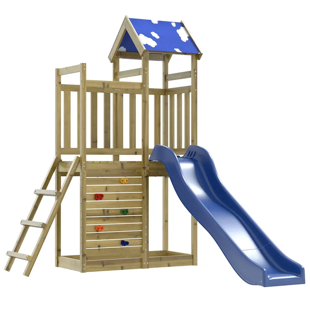 Set da Gioco da Esterno in Legno di Pino Impregnato 3279132