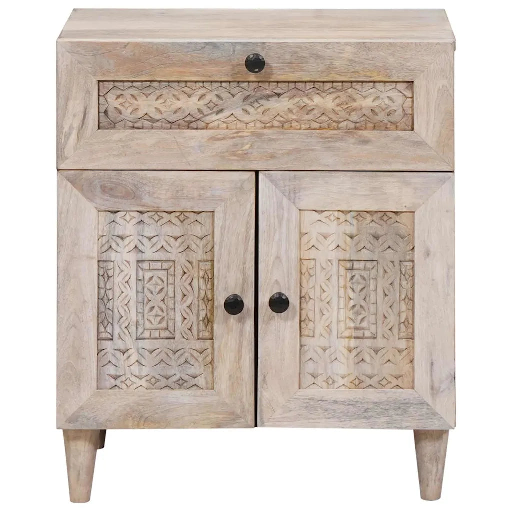 Armadio da Notte Bianco 50 x 33 x 60 cm Legno ingegnerizzato 4018127