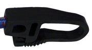 CONF. 50 GANCI PVC P/CORDA FISSABAGAGLI 10 MM