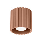 Spot soffitto moderno tondo mocca 10cm GU10 VISTAO PureLume