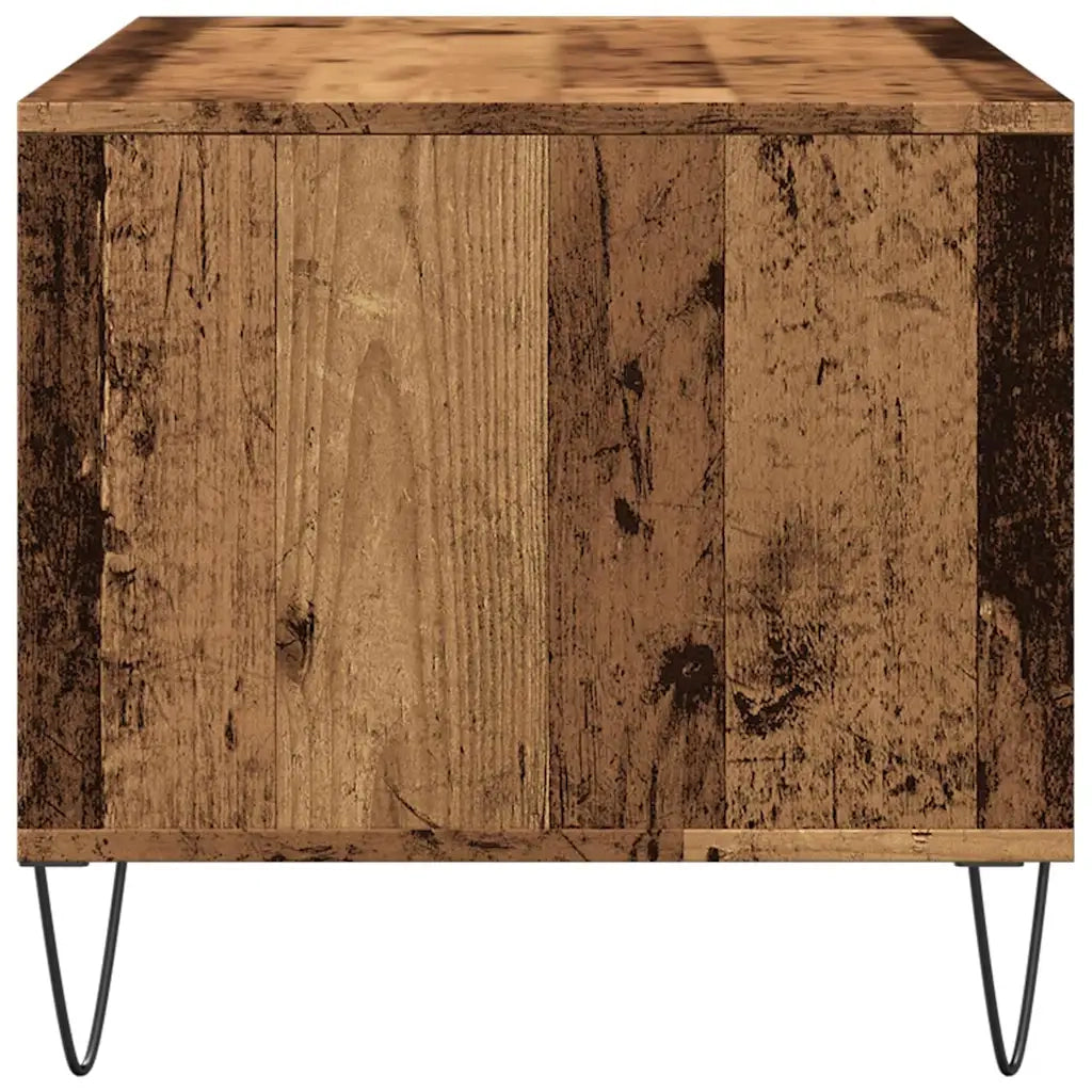 vidaXL Tavolino da Salotto Legno Antico 90x49x45 cm Legno Multistrato