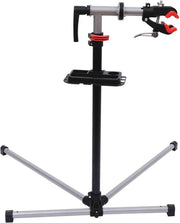 Piedino di montaggio per biciclette con contenitore per strumenti - Regolabile in altezza e stabile per la manutenzione delle biciclette
