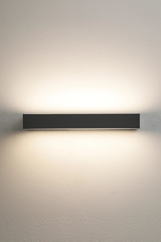 LEVEL – Applique Monoemissione LED 15W 100° IP65 3000K CRI80 in Alluminio Verniciato Grigio - Rossini Group