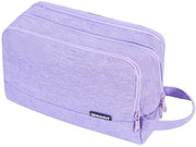 Borsa da bagno per uomo e donna in alta qualità (Denim Pure Purple)