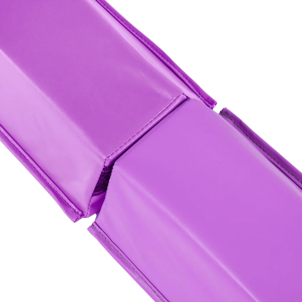 Trave da ginnastica pieghevole 20 x 10 x 10 cm sicura per principianti design viola realizzata in EVA ed EPE 20_0013301
