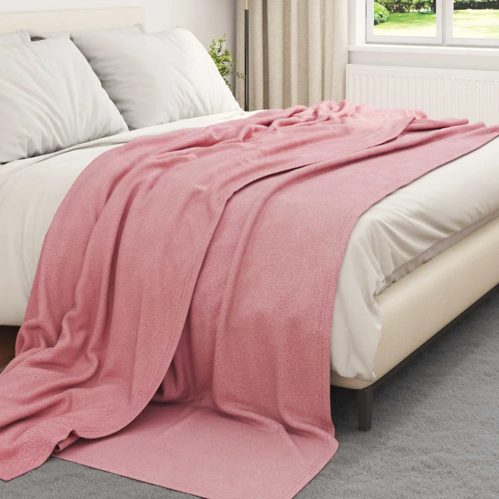 Coperte da Pile 6 pcs Rosa 270 x 240 cm Panno 42017084