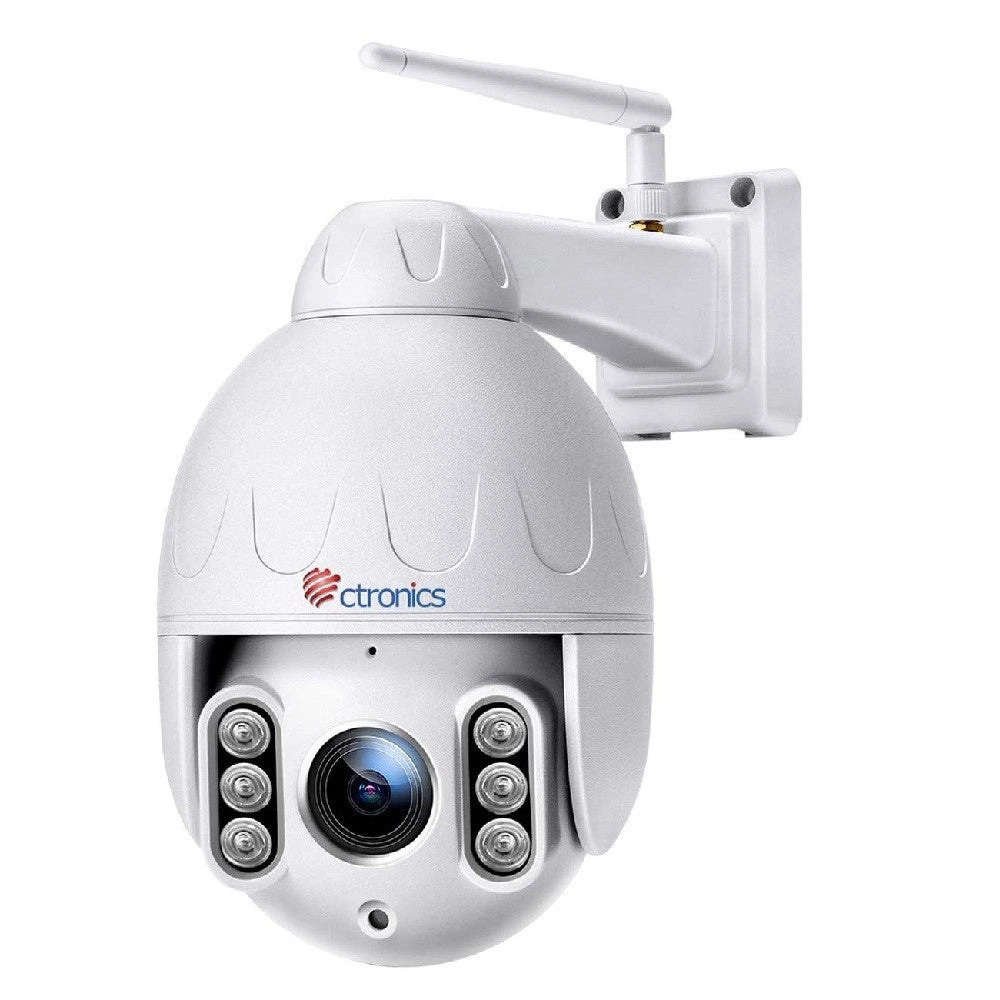 Trade Shop - Telecamera Wifi Esterna Senza Fili 5mp Ptz Ip Dome Sorveglianza 5 X Zoom Ottico -