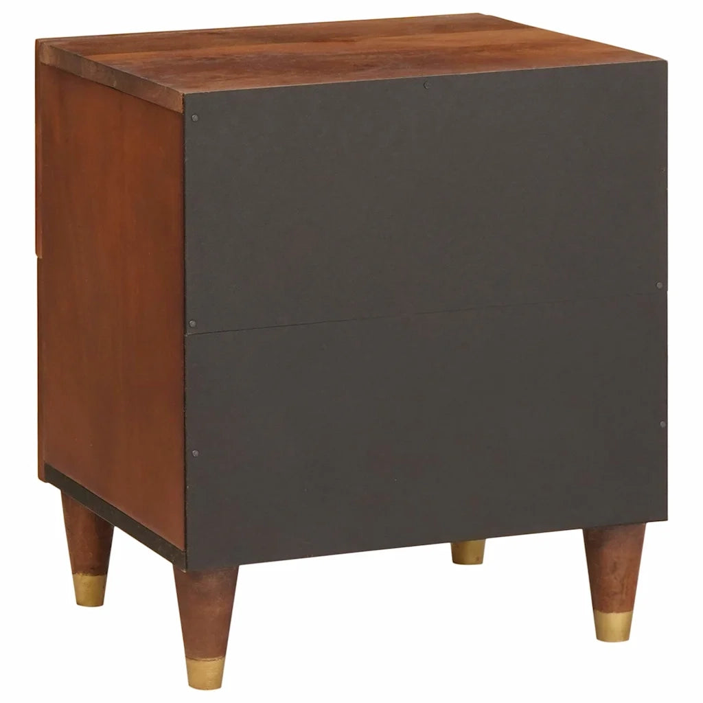 Armadio da Notte con cassetto 2 pcs Marrone 40 x 33,5 x 46 cm 4018879