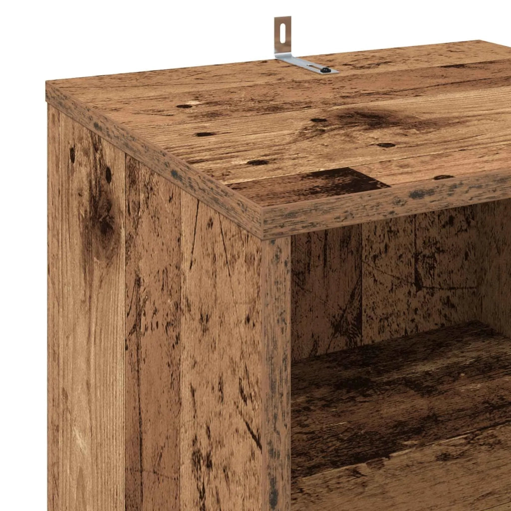 Mobile porta vinili Legno antico 38 x 33 x 61 cm 8012864
