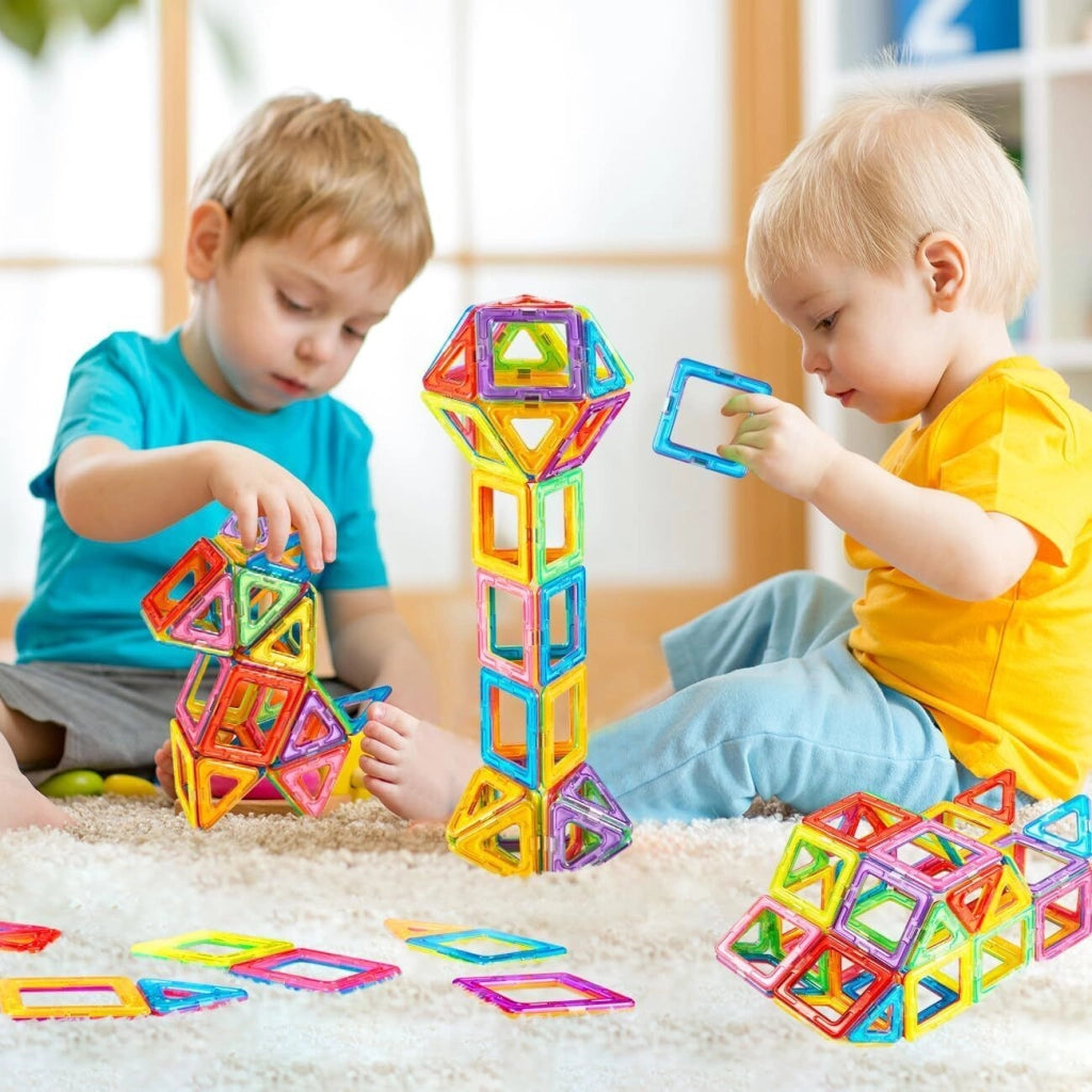 Blocchi magnetici per bambini ¨C Minimal ¨C 110 pezzi