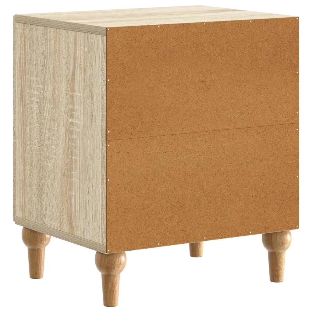 Set di 2 Comodini | Armadio da Notte | Mobiletto da notte Rovere Sonoma 43 x 34,5 x 50 cm