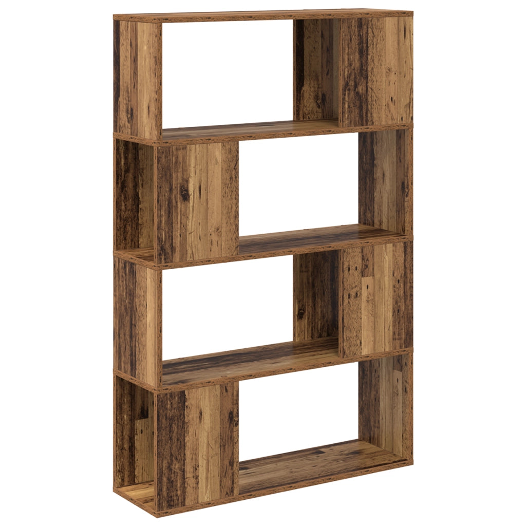 Scaffale Legno invecchiato Legno ingegnerizzato 80 x 24 x 124 cm
