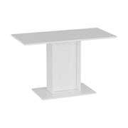 Tavolo da pranzo per 4 persone 75 x 120 x 60 cm bianco 03_0008700