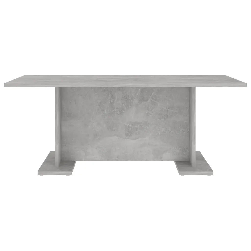 Tavolino da CaffÃ¨ Grigio Cemento 103,5x60x40 cm in Truciolato cod mxl 10245
