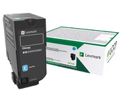 ORIGINAL Lexmark toner ciano 75B20C0 CS/CX727 ~10000 Seiten