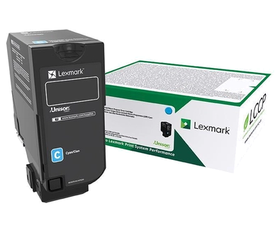 ORIGINAL Lexmark toner ciano 75B20C0 CS/CX727 ~10000 Seiten