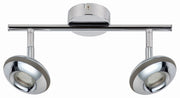 Plafoniera LED Candellux Skipper 2 luci cromo 12W 3000K