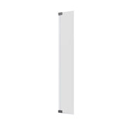 Anta girevole paraspruzzi 30cm vetro opaco profili cromati | Keros