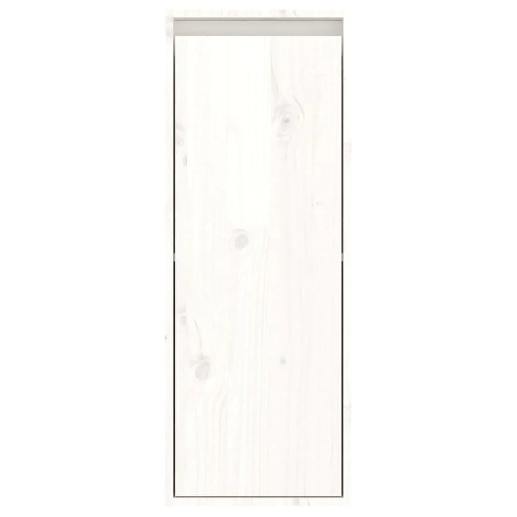 Mobile TV multimediale scaffale TV credenza mobile TV sala da pranzo soggiorno camera da letto 2 pezzi legno massello di pino bianco 02_0028583