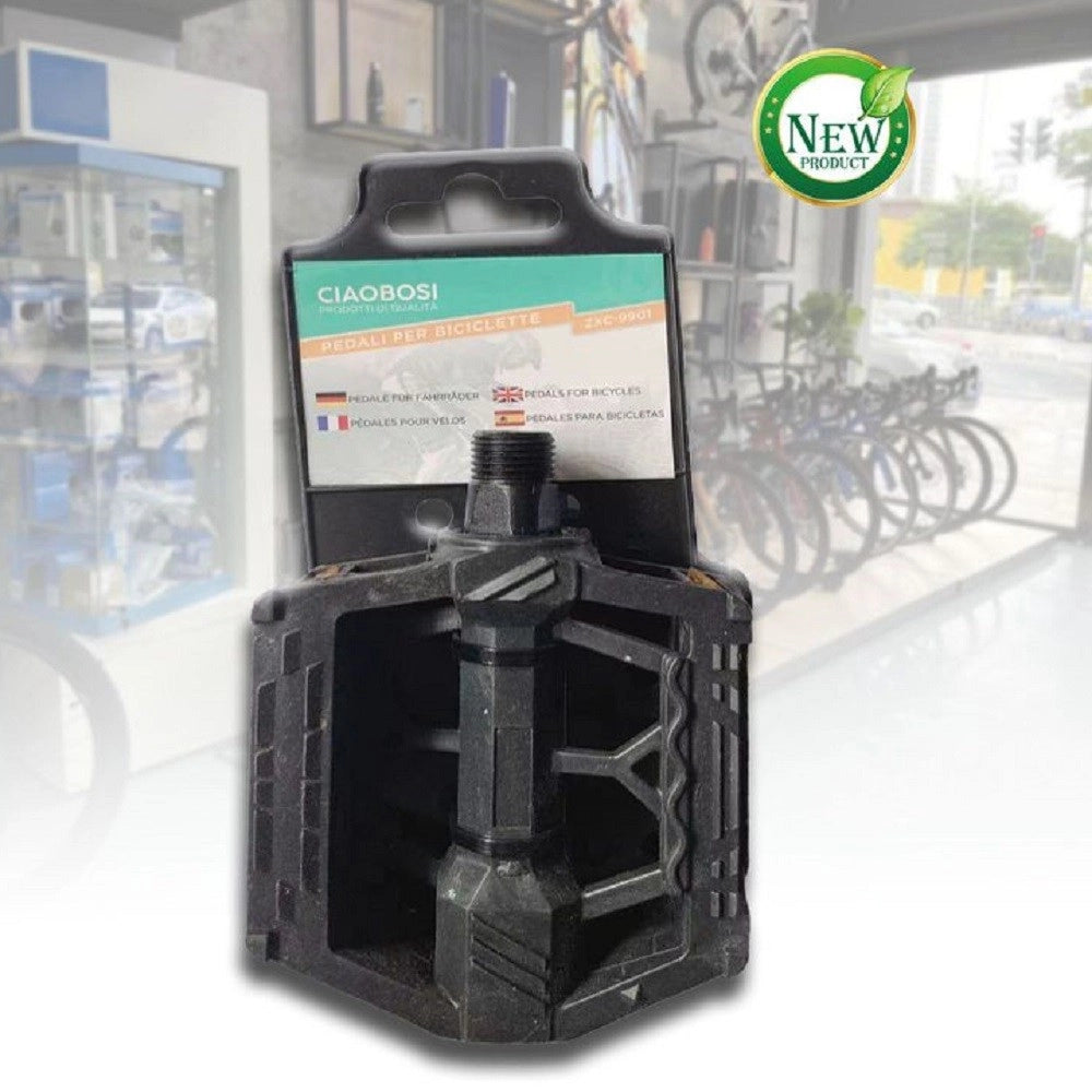 Trade Shop - Coppia Pedali Universali Per Bici Bicicletta Riflettori Catarifrngenti Zxc-9901 -
