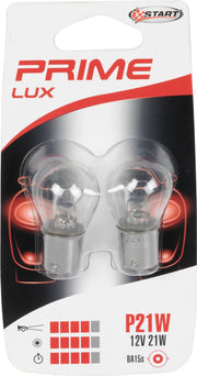 P21W Coppia di Lampadine per luci lampeggiatori auto 12V 21W BA15s