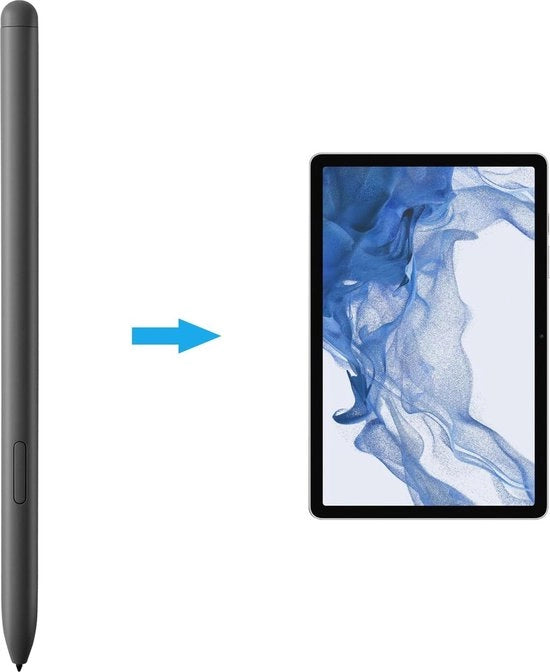 Penna Stylus di Sostituzione per Tab S9 FE 5G Tutte le Versioni - Stilo e Punte (Grigio)