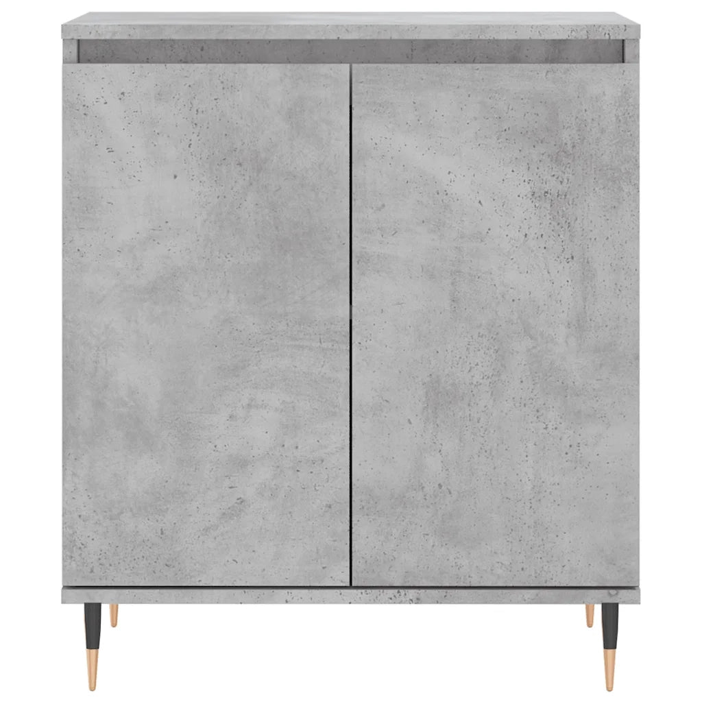 Credenza | Madia | Buffet da pranzo | Armadio da pranzo Grigio Cemento 60x35x70 cm in Legno Multistrato