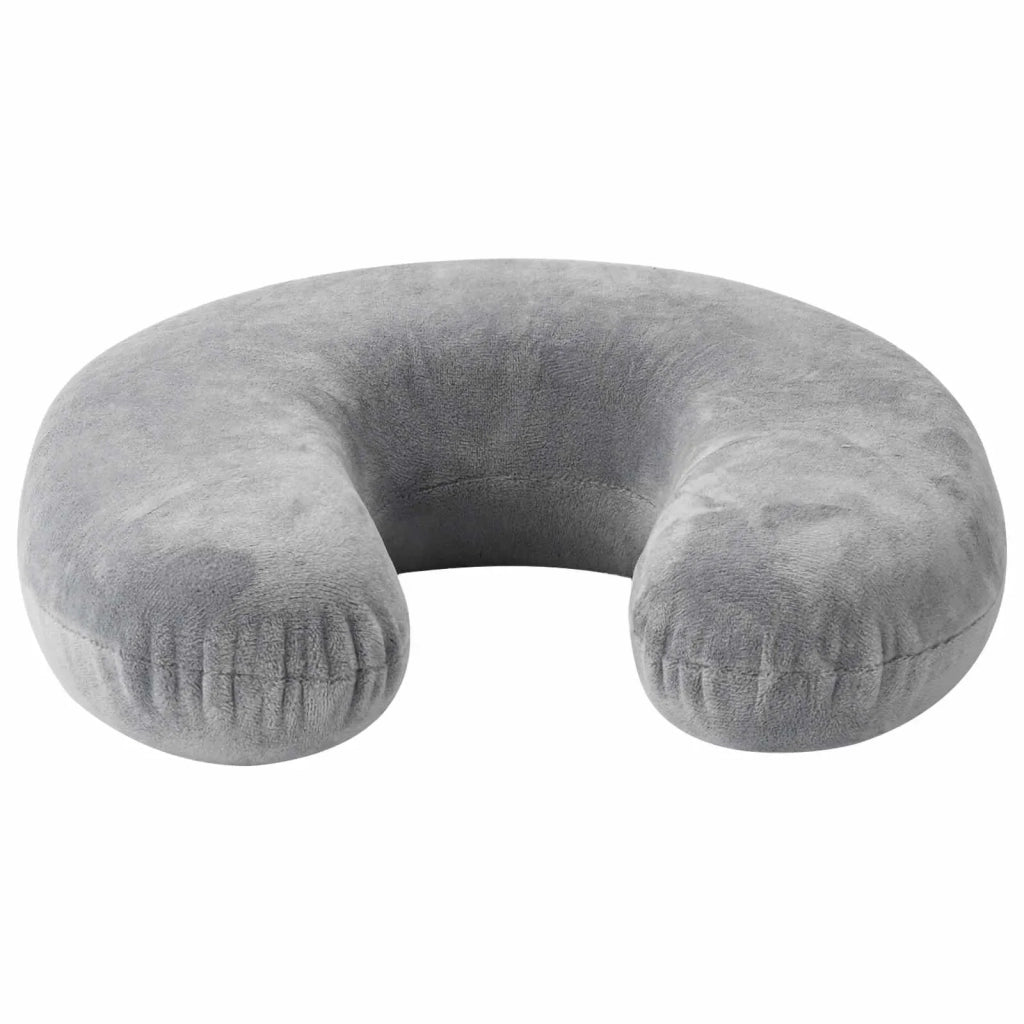 Cuscino da viaggio per il collo Grigio Schiuma Memory CFW9624282