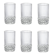 Set 6 Bicchieri Tavola Liquore Shot in Vetro America' 20s 8 cl