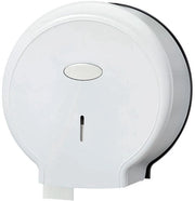 Dispensatore di carta igienica jumbo - Montaggio a muro - Ospita carta igienica - Design moderno - Materiale ABS - Dimensioni 27x28x12 cm