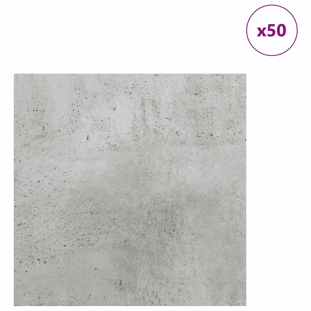 Pannelli decorativi 50 pcs Grigio cemento 30 x 30 x 0.27 cm