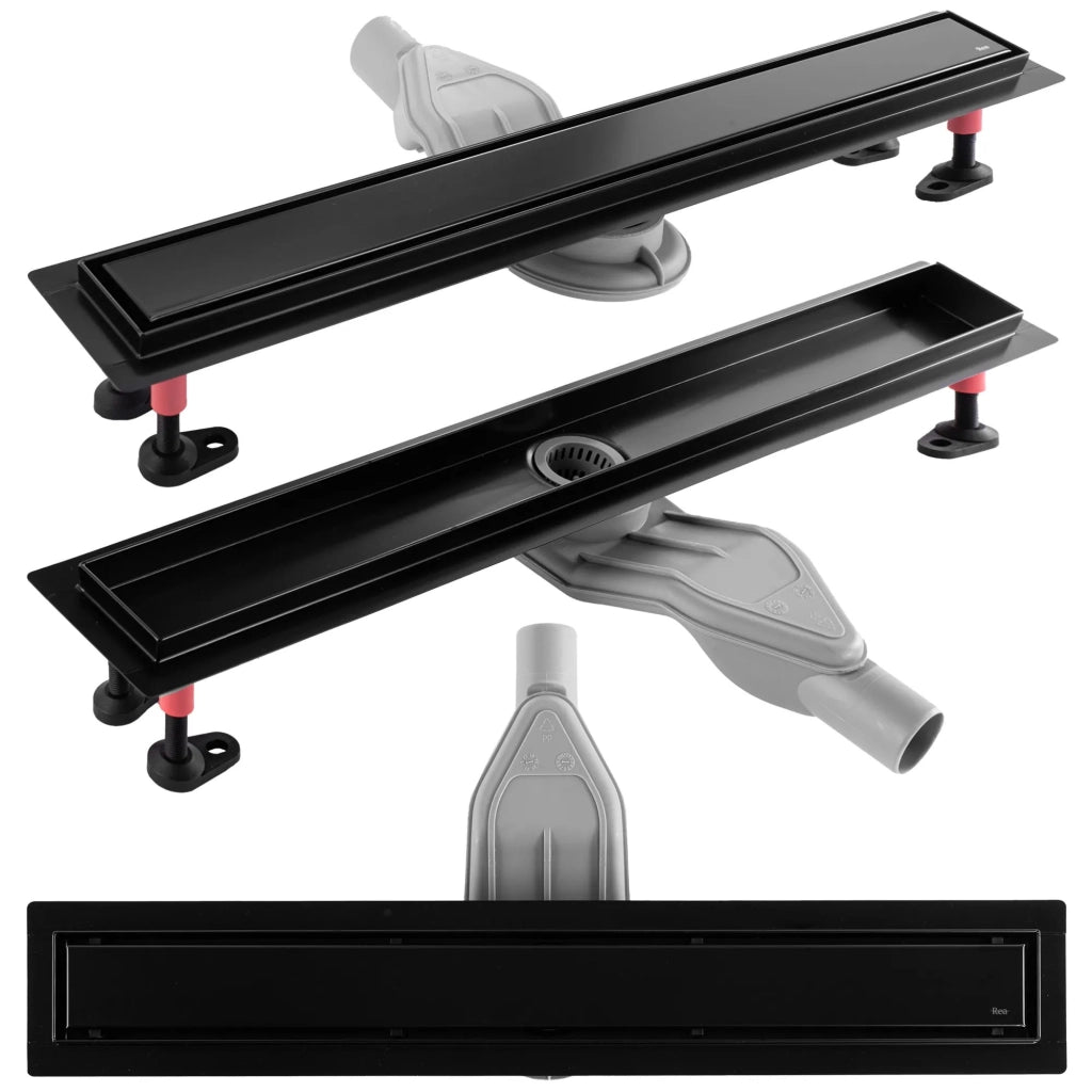 Scarico Lineare Neox Superflow Black 90