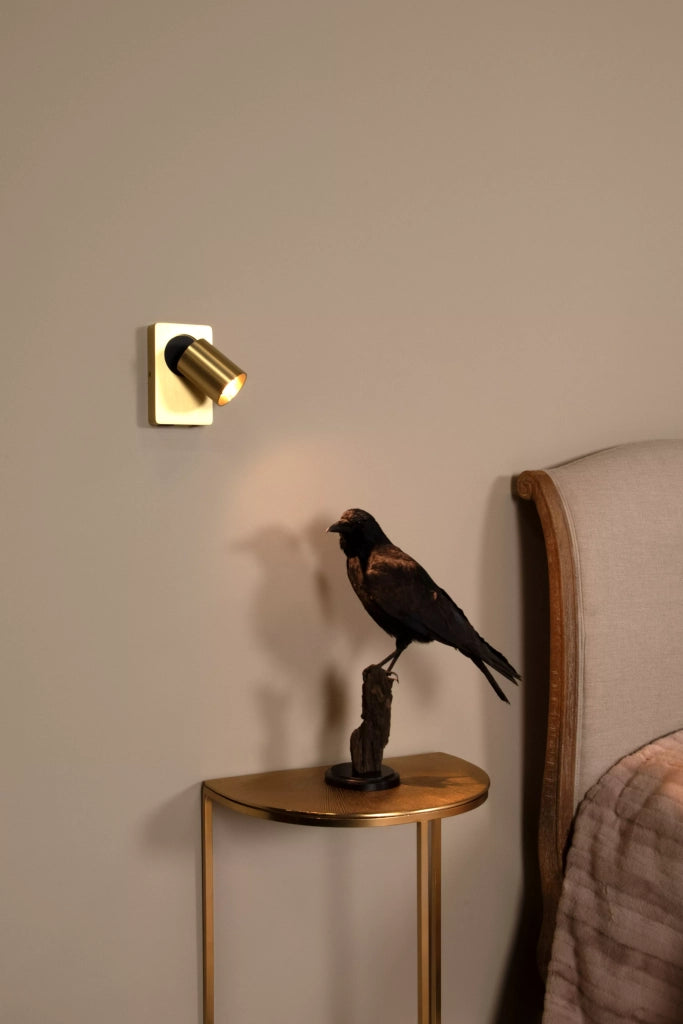 Applique orientabile oro NIGEL GU10 5W Lucide USB-A