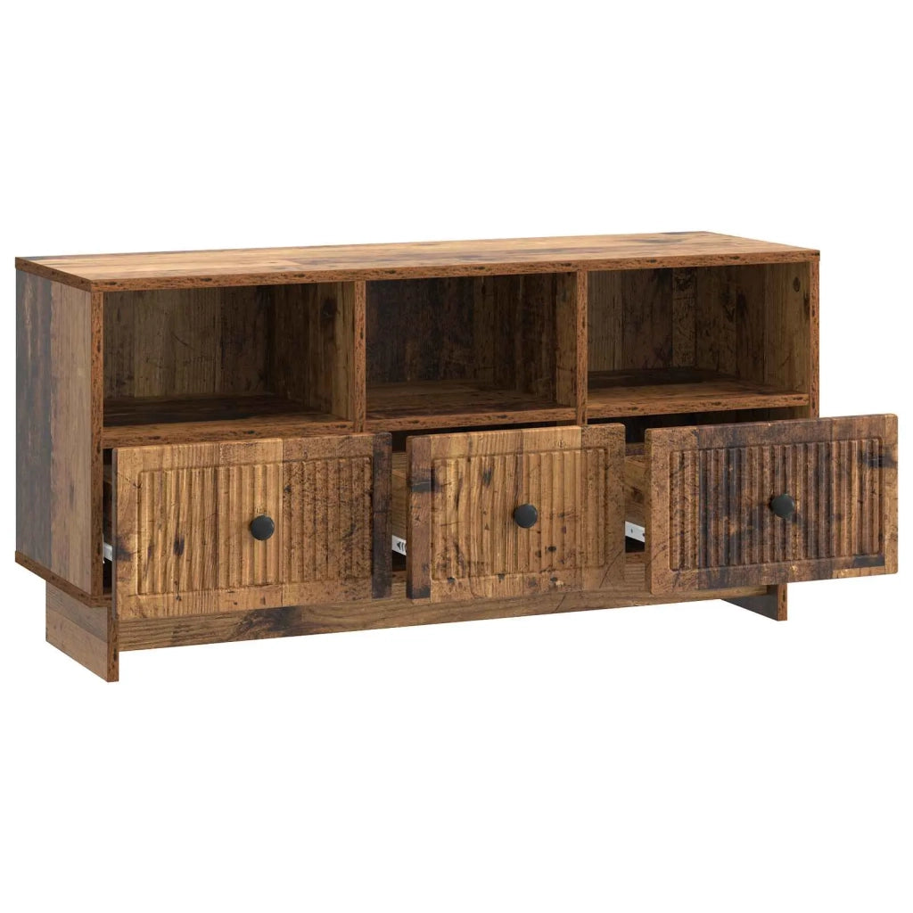 Mobile TV Legno antico 102 x 34,5 x 50 cm Legno ingegnerizzato 893993