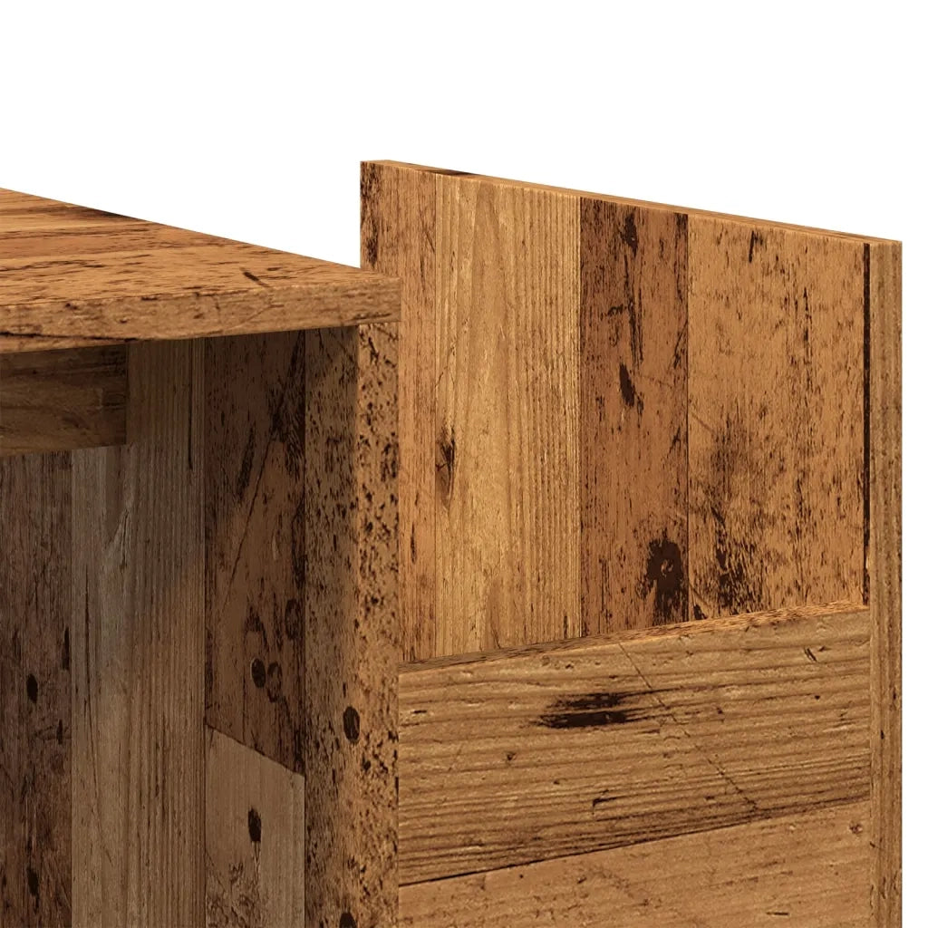 Tavolino da salotto | Tavolino da caff¨¨ | Tavolino da Soggiorno Legno Antico 90x45x35 cm in Truciolato