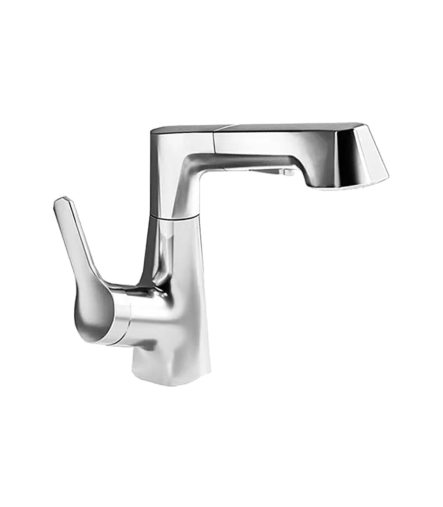 Rubinetto Lavandino Multifunzione LH-226 | Corpo Rame Massiccio | Estrabile con Elevatore | Monocomando | 2 Modos de Acqua